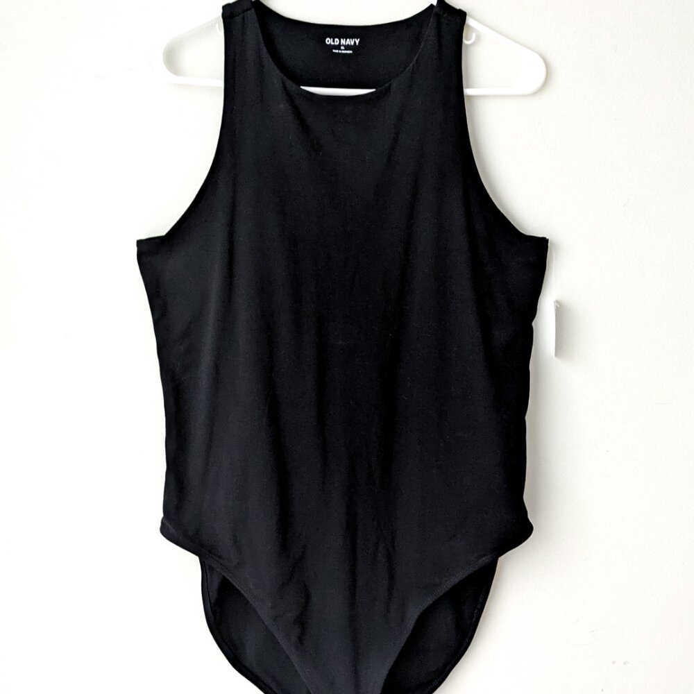 NWT Old Navy Sleeveless High Neck Bodysuit XL